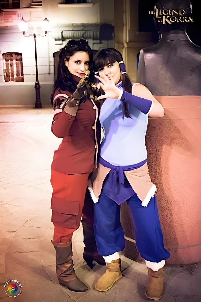 Asami Sato y Korra
