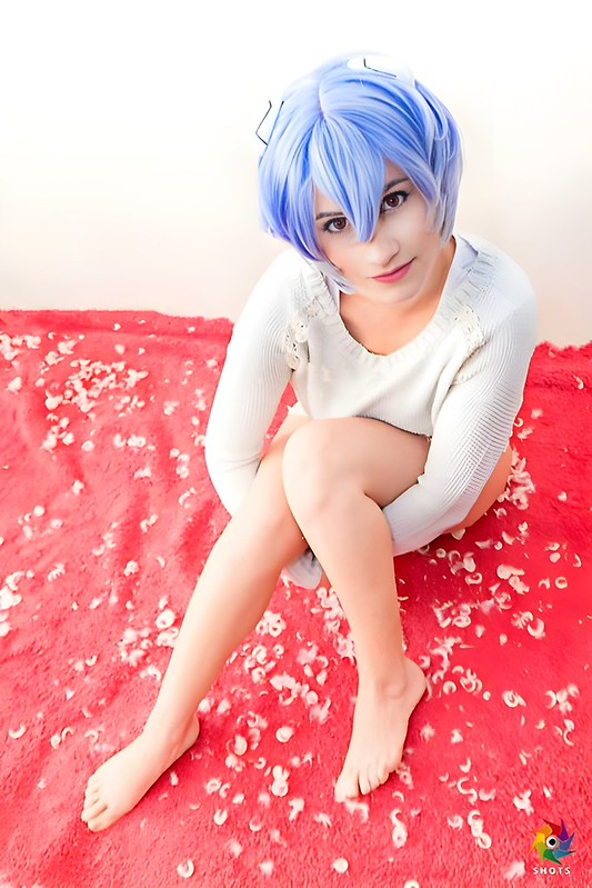Ayanami Rei in white (Evangelion) — álbum de cosplay
