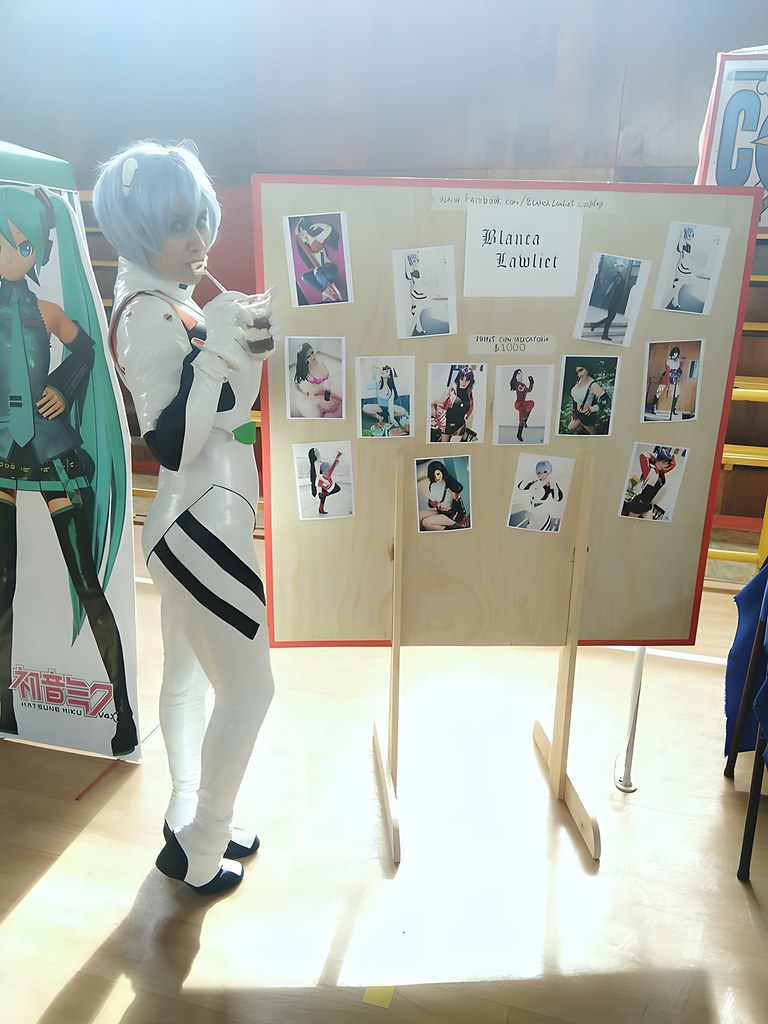 Ayanami Rei plugsuit original — cosplay by Alastor Cosplay