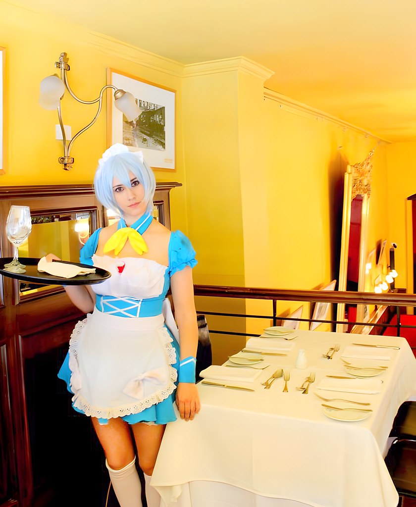 Ayanami Rei Maid — cosplay by Alastor Cosplay