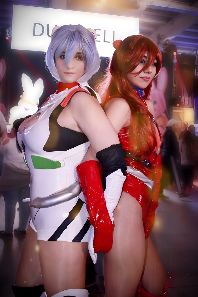Ayanami Rei y Asuka Langley (Versión Shunya Yamashita) — cosplay by Alastor Cosplay